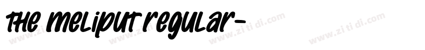 The Meliput Regular字体转换